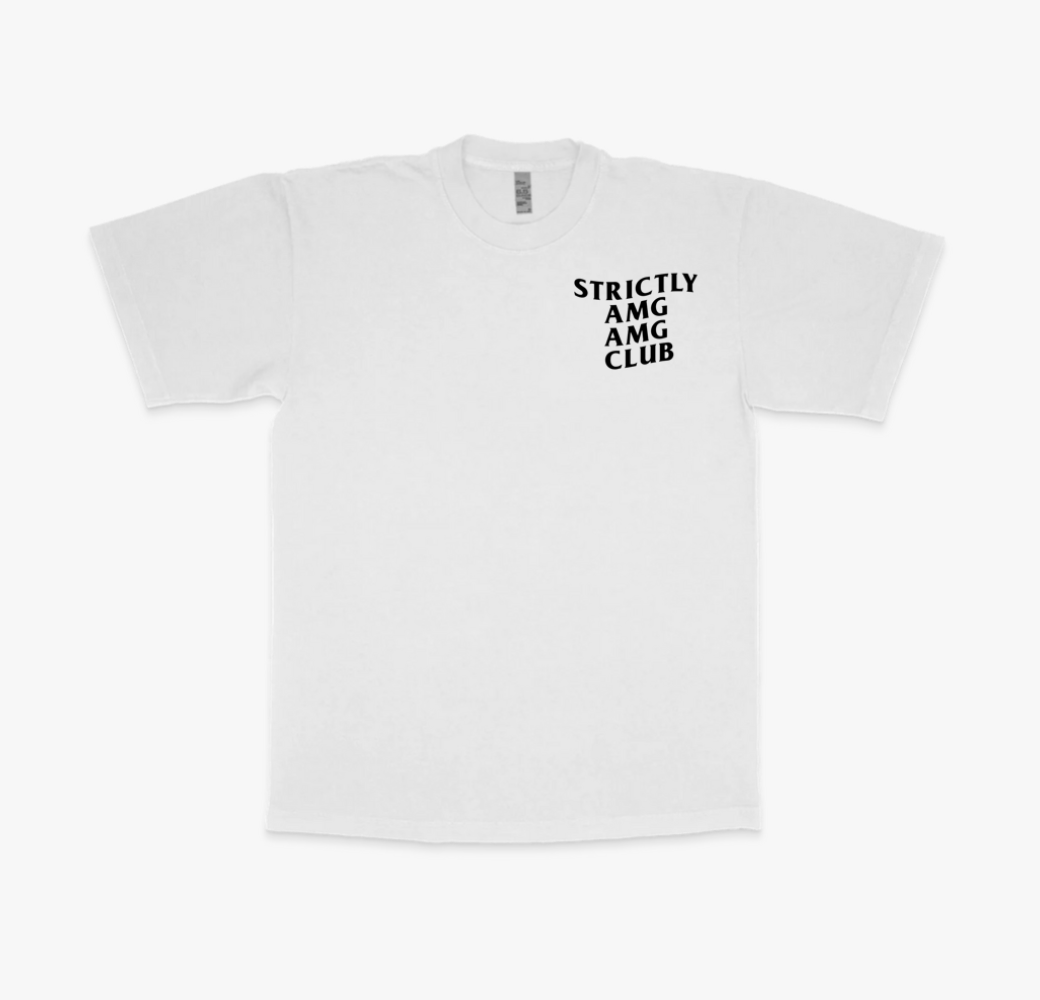 CAMISETA SAC STRICTLY AMG AMG CLUB - BLANCO