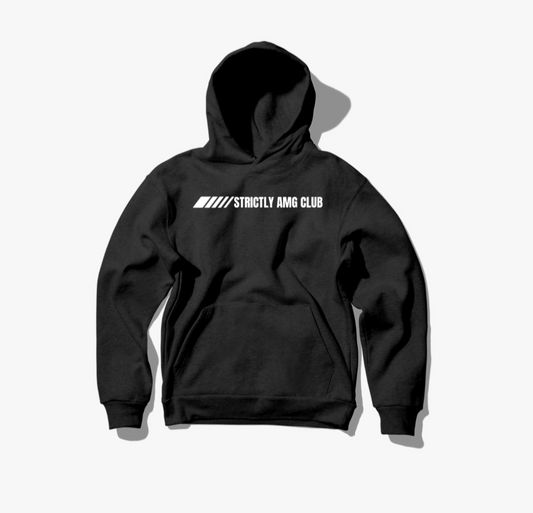 STRICTLY AMG CLUB HOODIE - BLACK