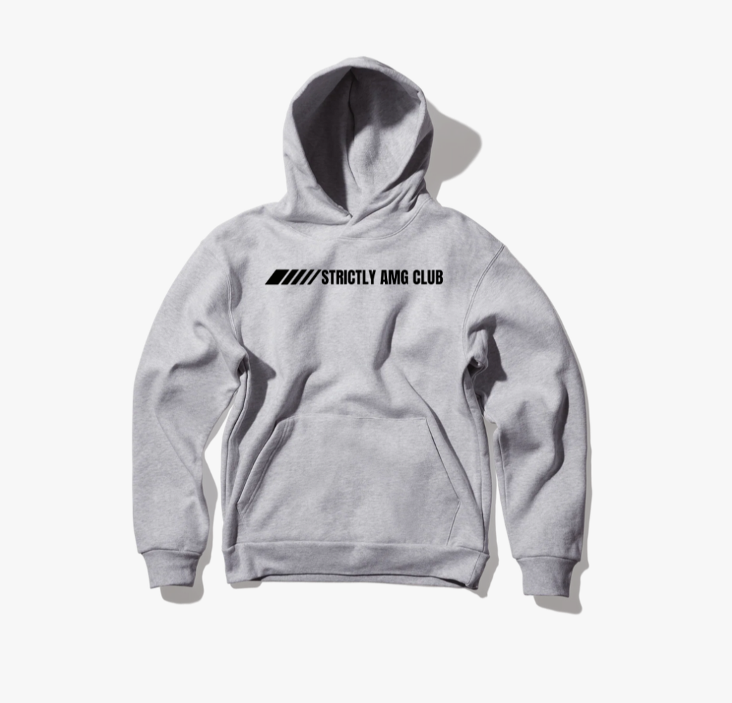 STRICTLY AMG CLUB HOODIE - GREY