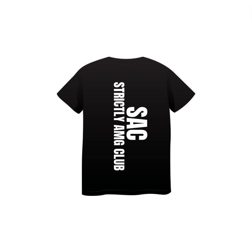 STRICTLY AMG CLUB T-SHIRT - BLACK