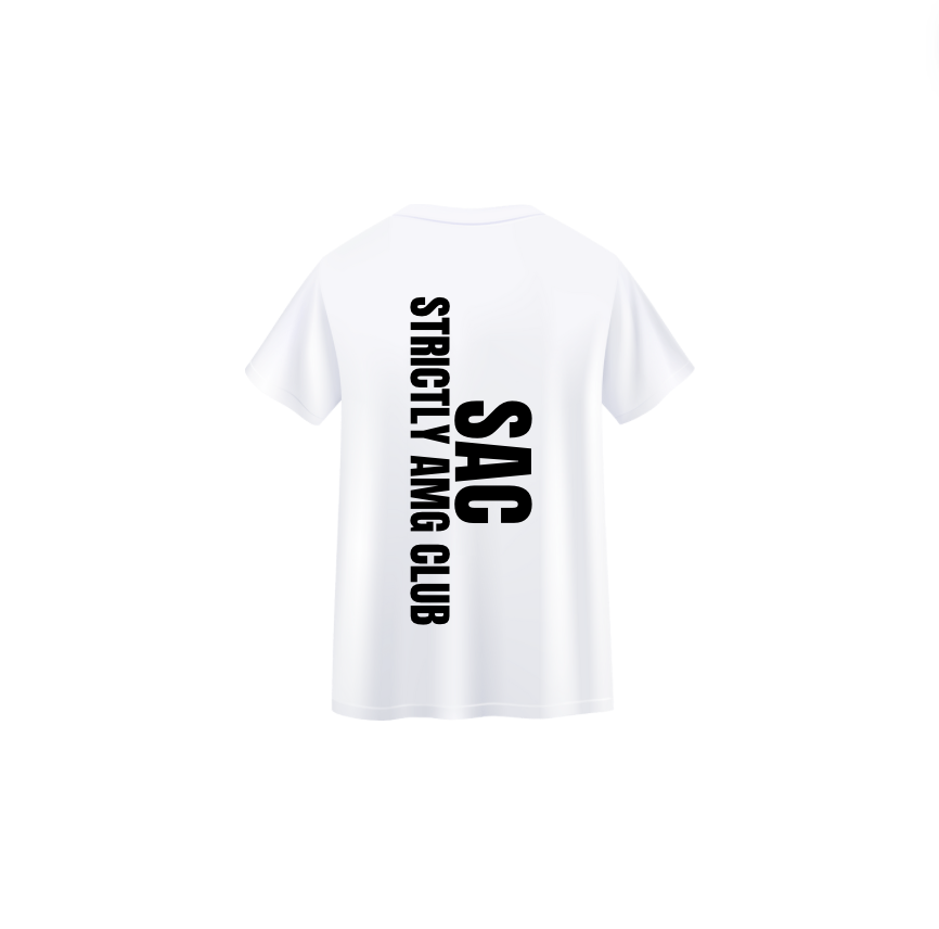 STRICTLY AMG CLUB T-SHIRT - WHITE